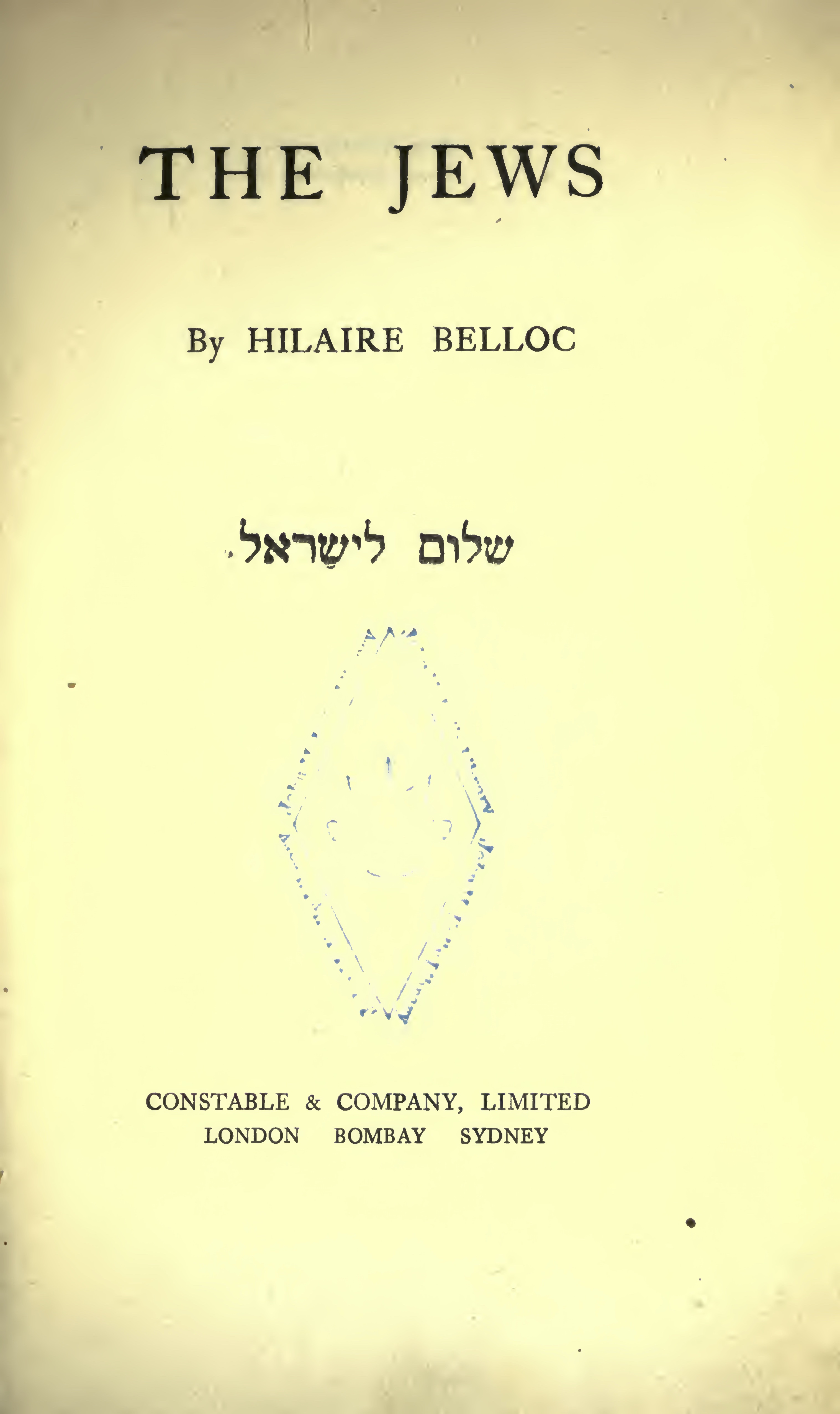 The Jews - Hilaire Belloc.jpg